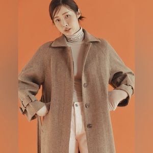 [x LOOKAST] Hidden Wool Coat from W Concept by edition.B.